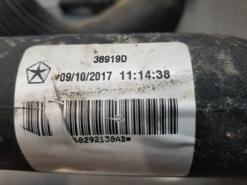Recambio de tubo presion turbocompresor para jeep gr. cherokee iv 4x4 referencia OEM IAM 68292138AB 52014497AB 68292138AB