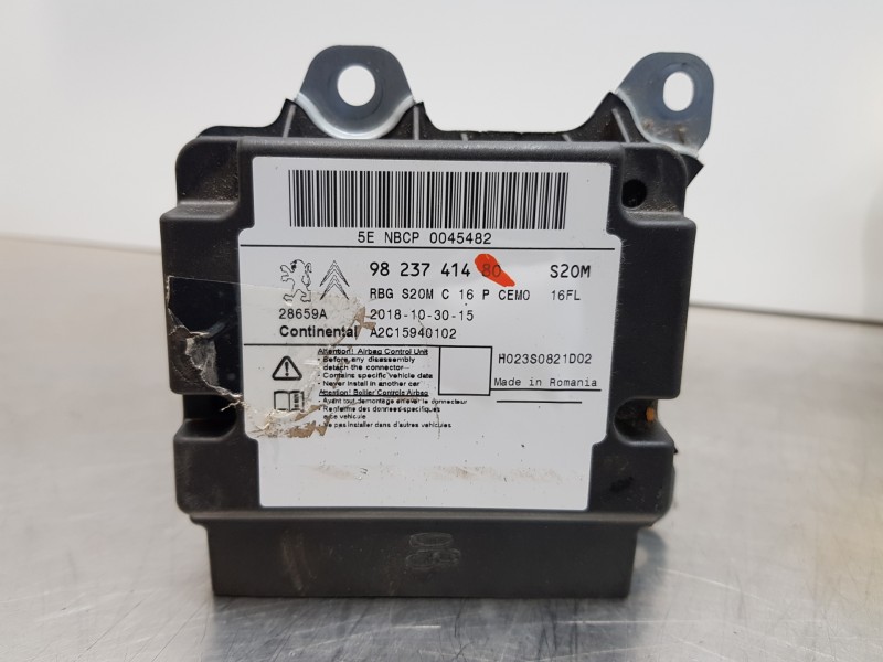 Recambio de kit airbag para citroen berlingo talla m referencia OEM IAM 16841899ZD 9818750980 
