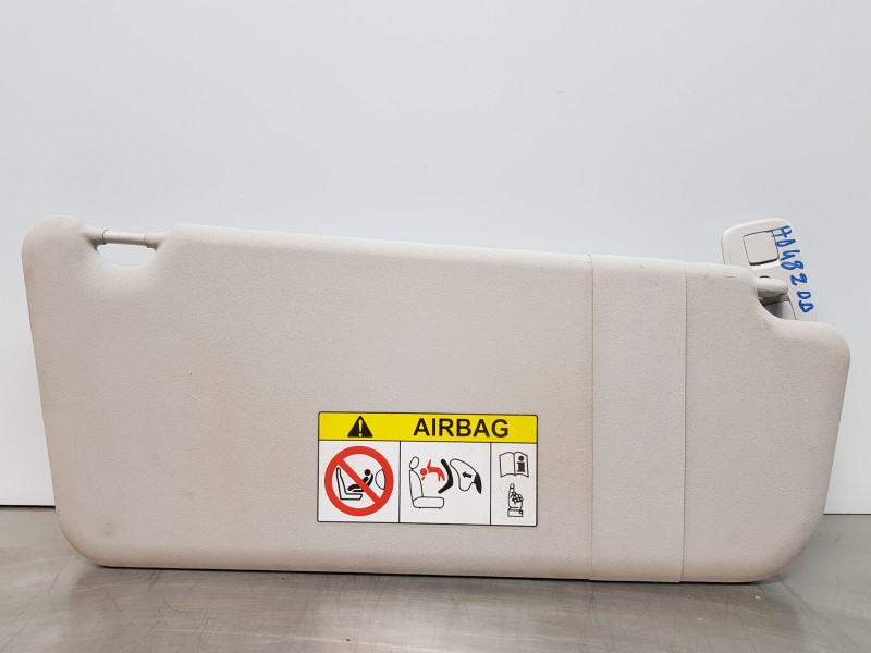 Recambio de parasol derecho para citroen berlingo talla m referencia OEM IAM 98094983BJ  