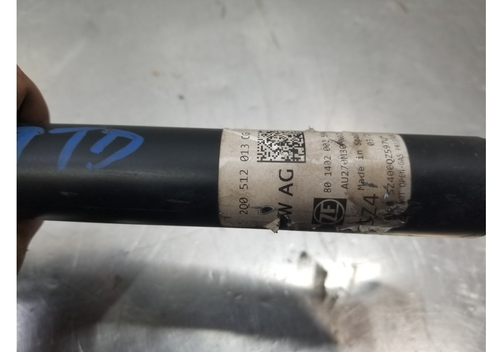 Recambio de amortiguador trasero derecho para audi a1 sportback (gba) cool referencia OEM IAM 2Q0513049BE 2Q0512013CG 