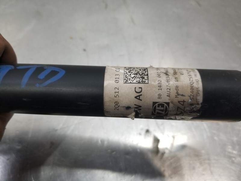 Recambio de amortiguador trasero derecho para audi a1 sportback (gba) cool referencia OEM IAM 2Q0513049BE 2Q0512013CG 