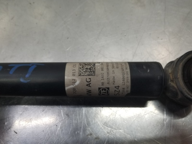 Recambio de amortiguador trasero izquierdo para audi a1 sportback (gba) cool referencia OEM IAM 2Q0513049BE 2Q0512013CG 
