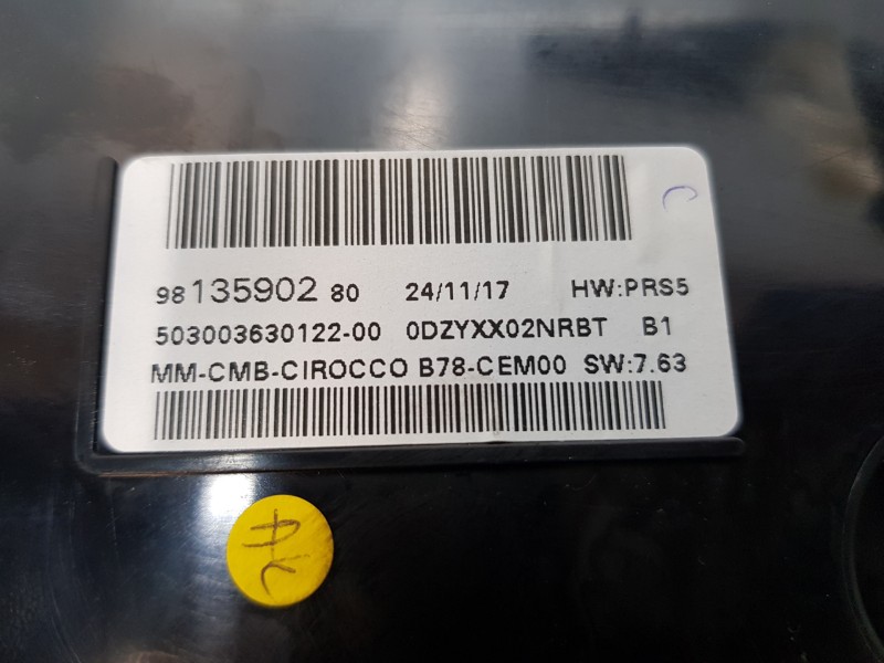 Recambio de cuadro instrumentos para citroen c4 grand picasso exclusive referencia OEM IAM 9813590280  