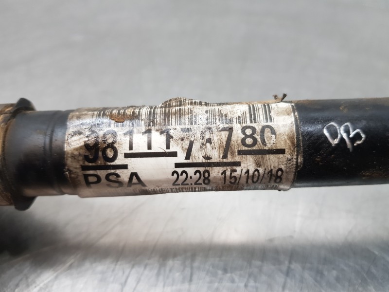 Recambio de transmision delantera derecha para citroen c4 grand picasso spacetourer referencia OEM IAM 9811176780  