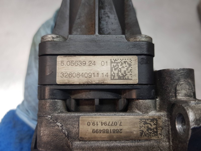 Recambio de valvula egr para citroen c4 grand picasso spacetourer referencia OEM IAM 9829870080  