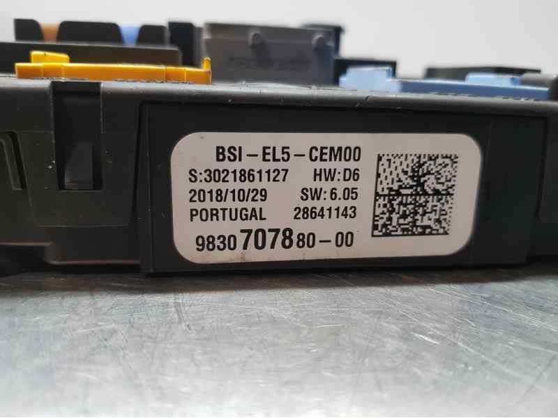Recambio de caja reles / fusibles para citroen c4 grand picasso spacetourer referencia OEM IAM 9830707880 BSIEL5 