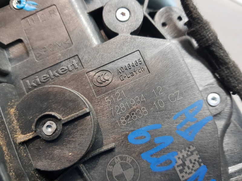 Recambio de cerradura puerta delantera derecha para bmw x1 (f48) sdrive referencia OEM IAM 51217281934  