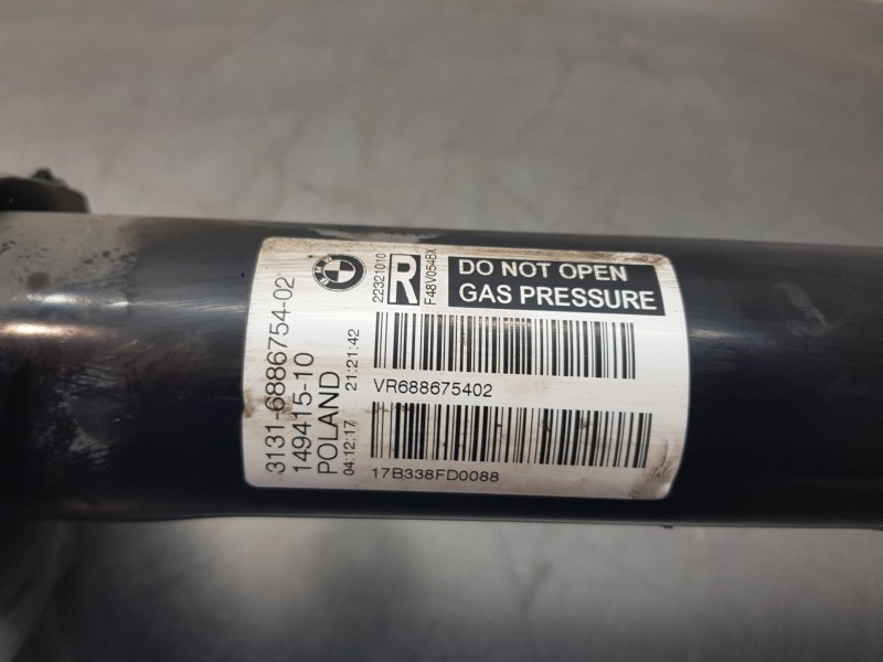 Recambio de amortiguador delantero derecho para bmw x1 (f48) sdrive referencia OEM IAM 31306886754 31316886754 