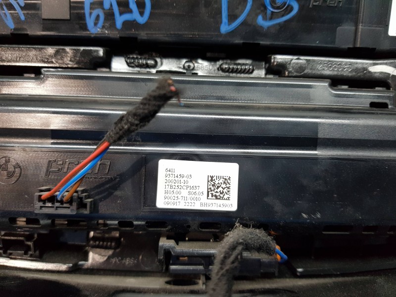 Recambio de mando climatizador para bmw x1 (f48) sdrive referencia OEM IAM 64119461404 64119371459 