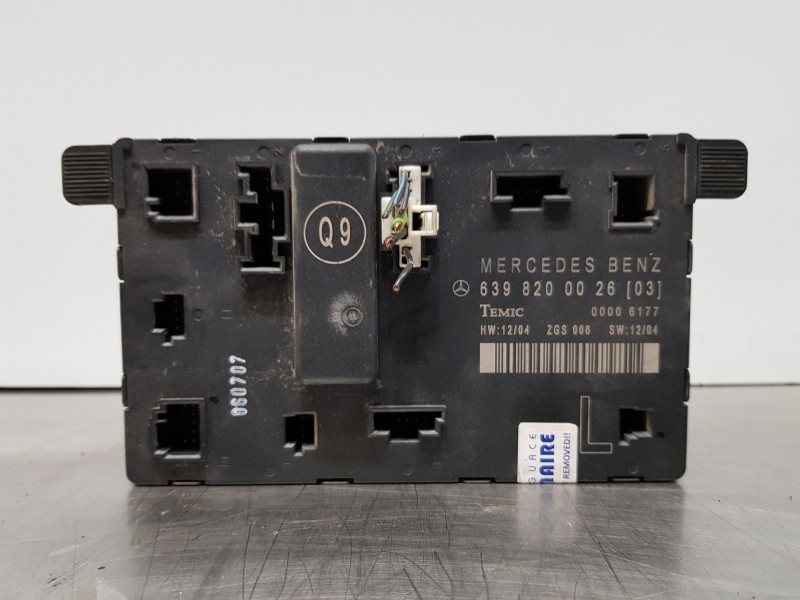 Recambio de modulo electronico para mercedes vito caja cerrada 6.03  furgon referencia OEM IAM 6398200026  