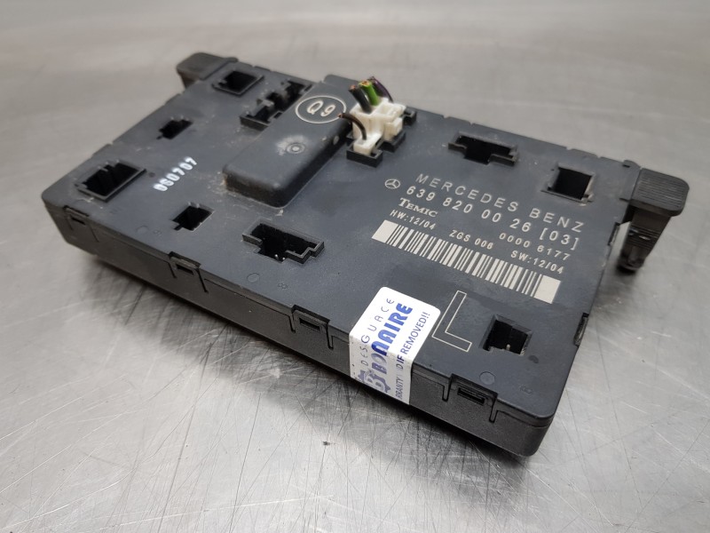 Recambio de modulo electronico para mercedes vito caja cerrada 6.03  furgon referencia OEM IAM 6398200026  