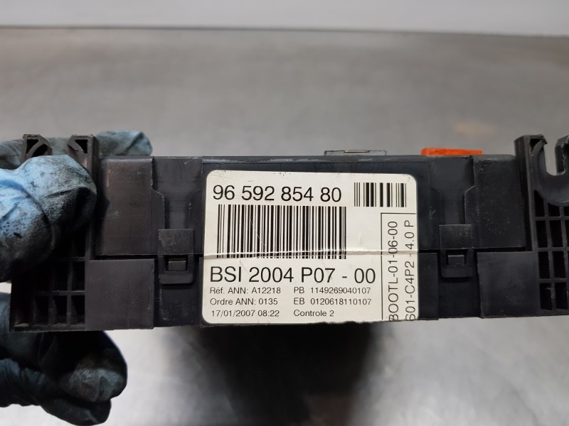 Recambio de caja reles / fusibles para citroen jumpy combi referencia OEM IAM 9659285480 BSIP07 