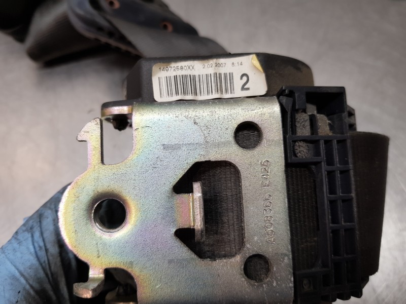 Recambio de cinturon seguridad trasero izquierdo para citroen jumpy combi referencia OEM IAM 8975C9 14972580XX 