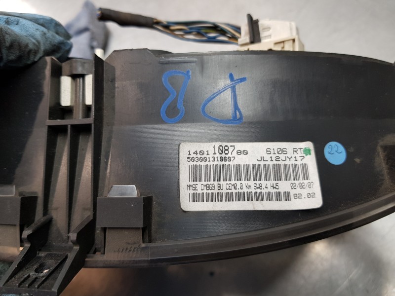 Recambio de cuadro instrumentos para citroen jumpy combi referencia OEM IAM 1401108780  