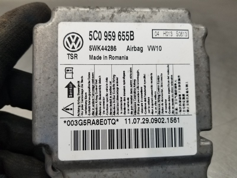 Recambio de kit airbag para volkswagen golf vi (5k1) advance referencia OEM IAM 5K1857001A81X   Recambio de kit airbag para volkswagen golf vi (5k1) advance referencia OEM IAM 5K1857001A81X