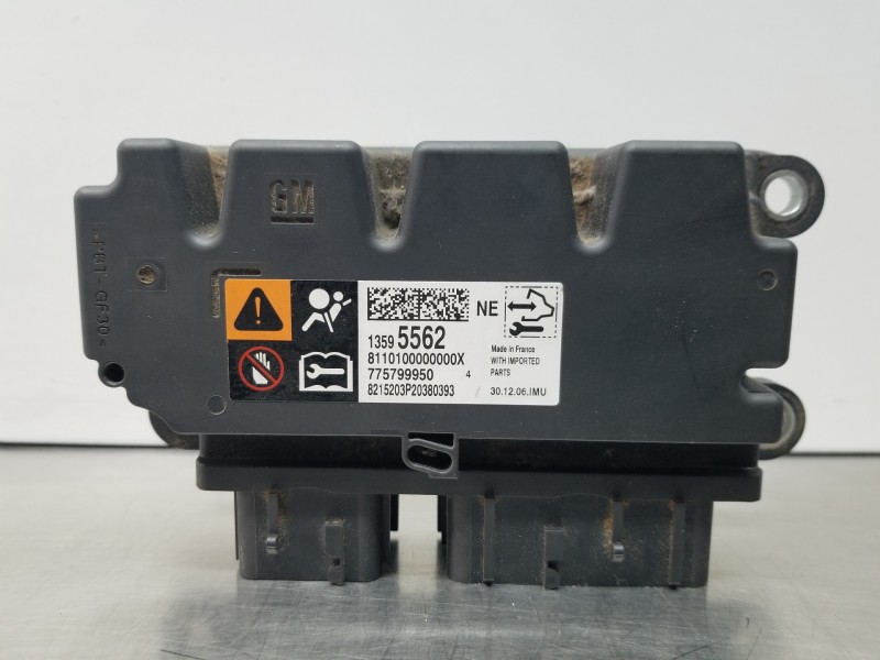 Recambio de centralita airbag para opel zafira tourer c referencia OEM IAM 13595562   Recambio de centralita airbag para opel zafira tourer c referencia OEM IAM 13595562