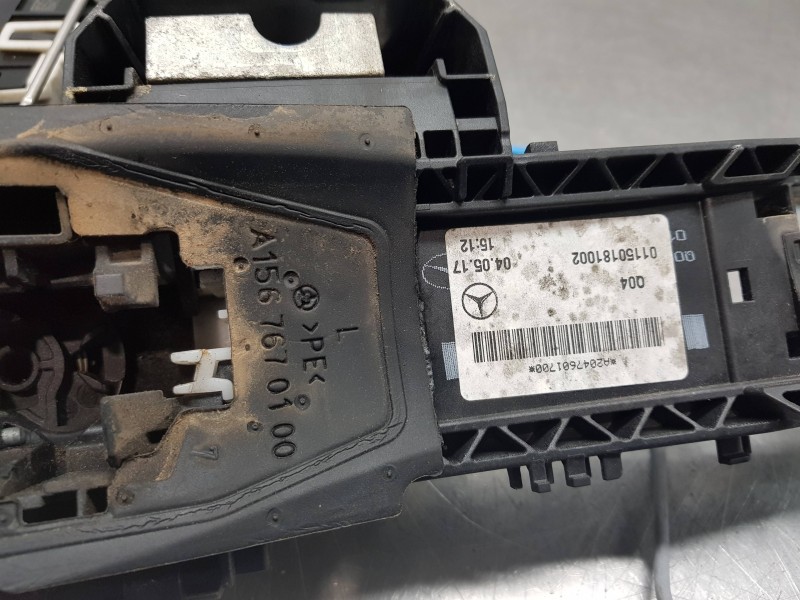 Recambio de cerradura puerta delantera izquierda para mercedes clase gla (w156) 200 d referencia OEM IAM A1667200135 A2040085899