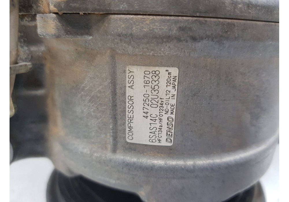 Recambio de compresor aire acondicionado para mercedes clase gla (w156) 200 d referencia OEM IAM A0008303502 4472501670 