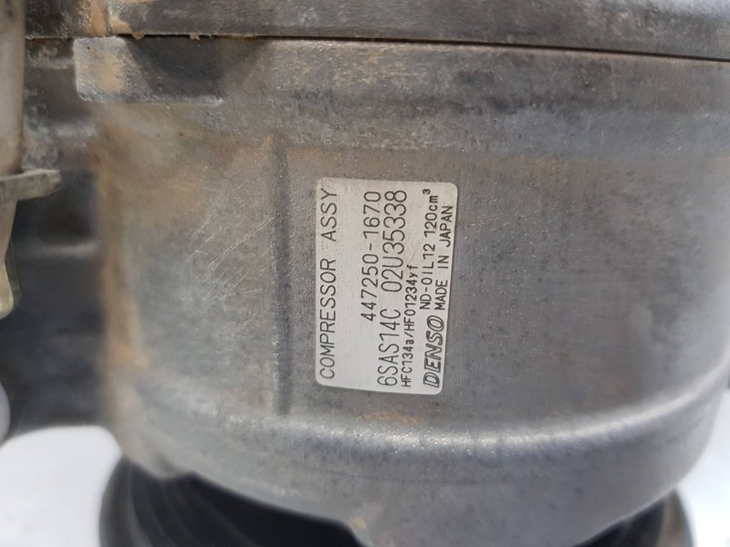 Recambio de compresor aire acondicionado para mercedes clase gla (w156) 200 d referencia OEM IAM A0008303502 4472501670 