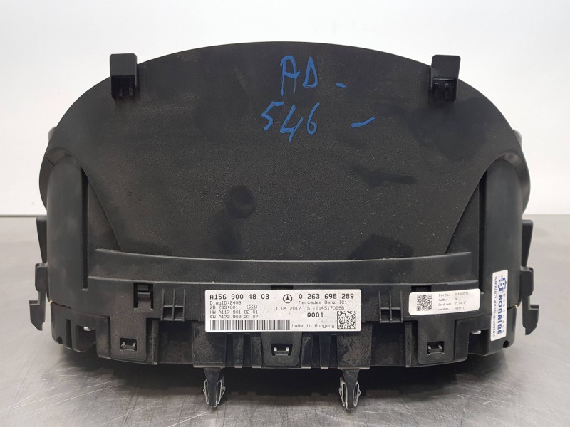 Recambio de cuadro instrumentos para mercedes clase gla (w156) 200 d referencia OEM IAM A1569004803 A1179018201 0263698289