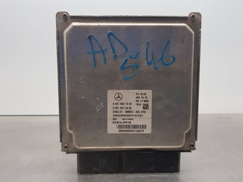 Recambio de centralita motor uce para mercedes clase gla (w156) 200 d referencia OEM IAM A6519007003 A6519014402 