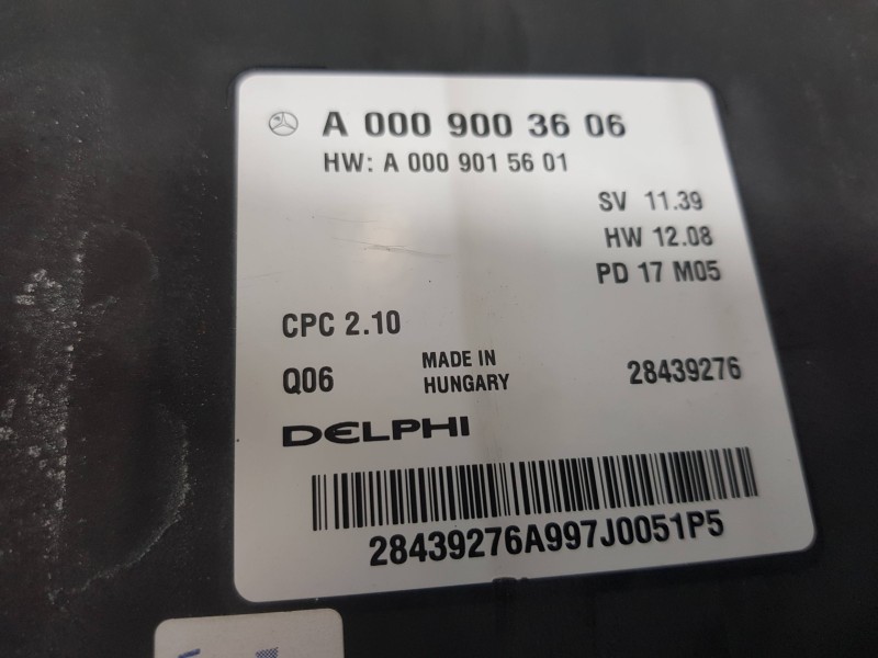 Recambio de modulo electronico para mercedes clase gla (w156) 200 d referencia OEM IAM A0009003606  