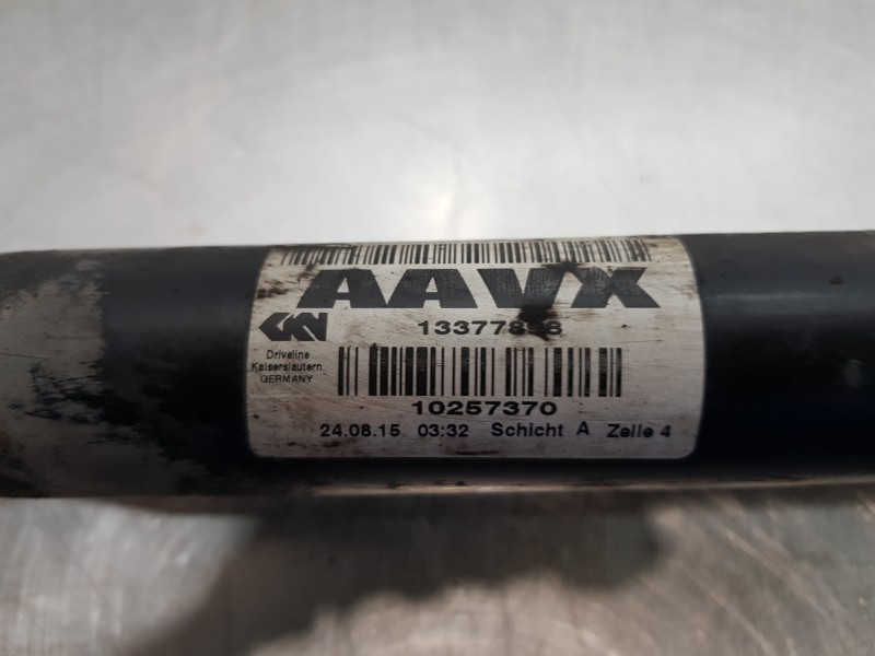 Recambio de transmision delantera derecha para opel zafira tourer c referencia OEM IAM 13377898  