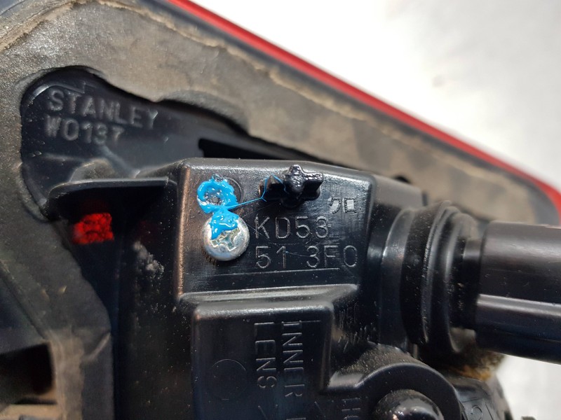 Recambio de piloto trasero derecho interior para mazda cx-5 skyactiv referencia OEM IAM KD53513F0C  