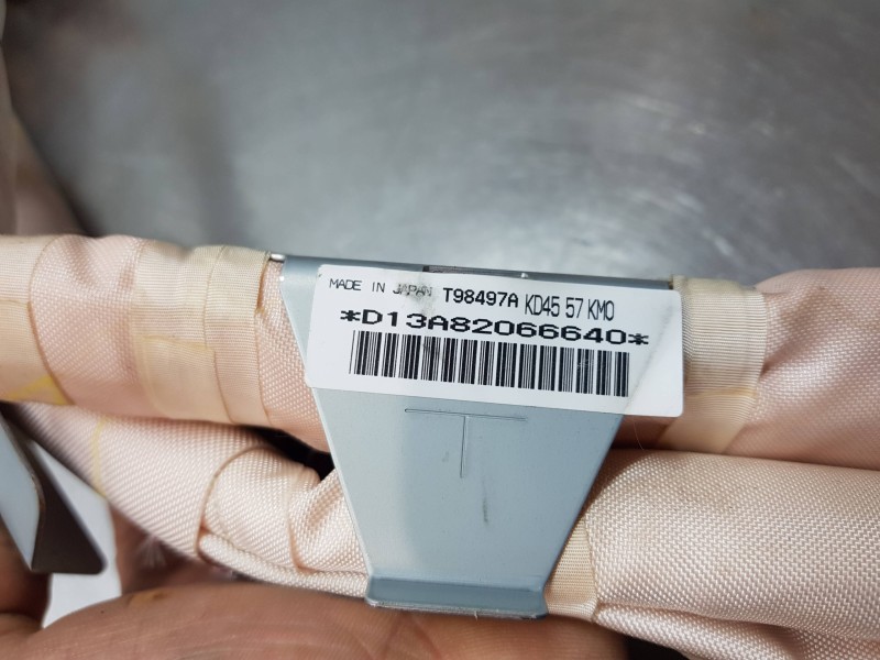 Recambio de airbag cortina delantero derecho para mazda cx-5 skyactiv referencia OEM IAM KD4557KM0  