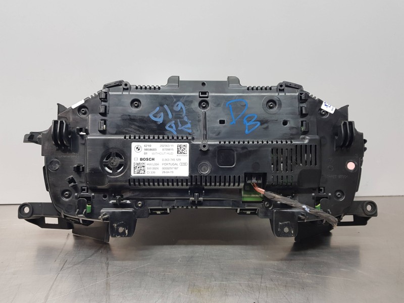 Recambio de cuadro instrumentos para bmw serie 3 berlina (g20) sport referencia OEM IAM 62109858603 0263745129 