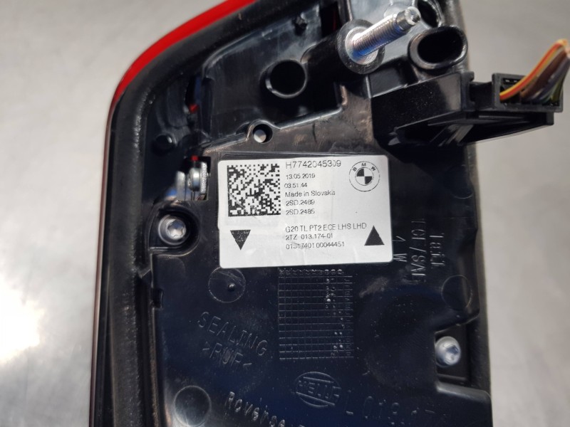 Recambio de piloto trasero izquierdo interior para bmw serie 3 berlina (g20) sport referencia OEM IAM 63217420453  