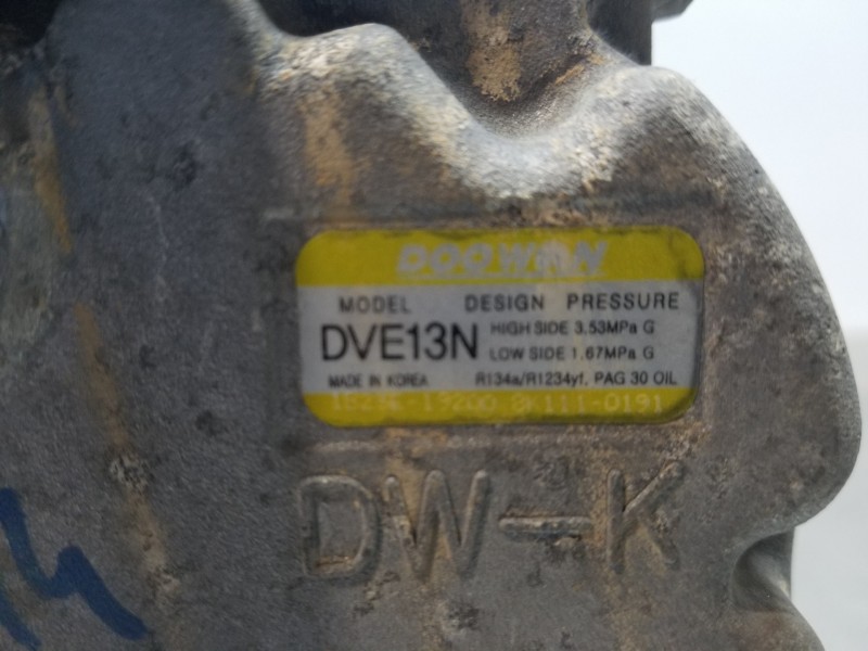 Recambio de compresor aire acondicionado para hyundai kona suv referencia OEM IAM 97701J9100  