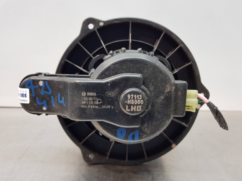 Recambio de motor calefaccion para hyundai kona suv referencia OEM IAM 97113H8000 F00S3B2570 