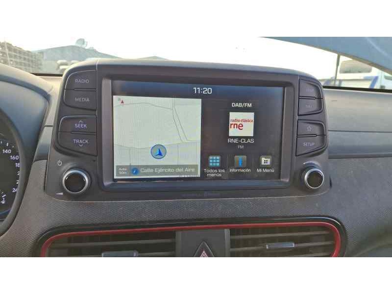 Recambio de pantalla multifuncion para hyundai kona suv referencia OEM IAM 96560J9100TMT  