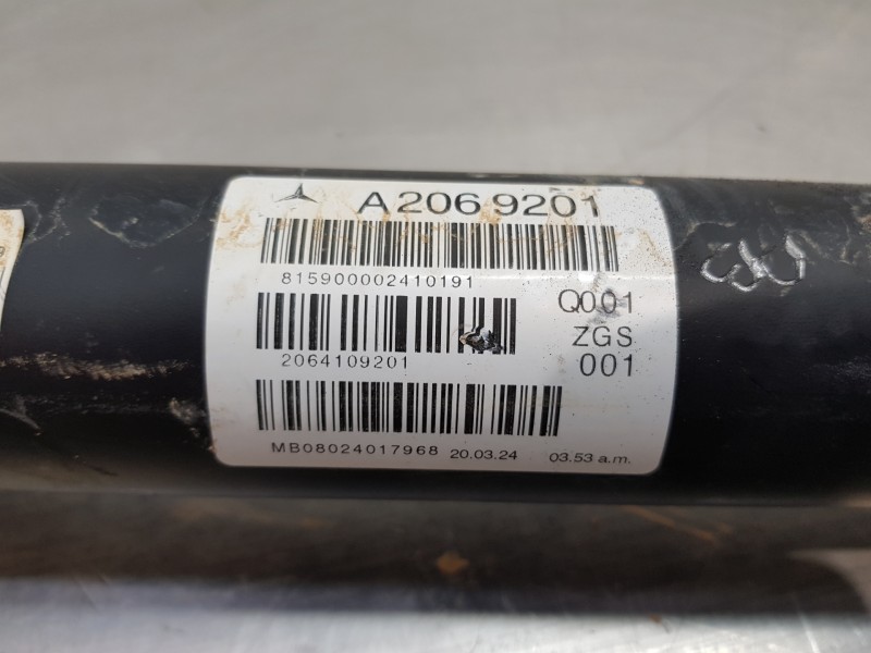 Recambio de transmision central para mercedes clase c (w206) 220 d referencia OEM IAM A2064109201 2064109201 