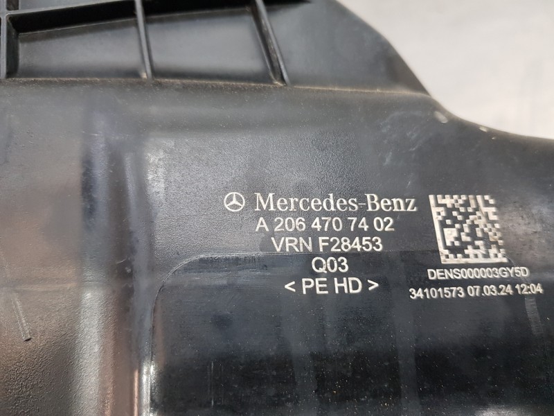 Recambio de deposito aditivo adblue fap ( deposito grande ) para mercedes clase c (w206) 220 d referencia OEM IAM A2064707402  
