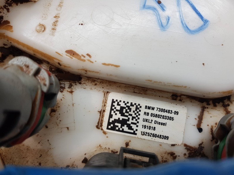 Recambio de aforador para bmw x2 (f39) xdrive referencia OEM IAM 16117300483 7300483 