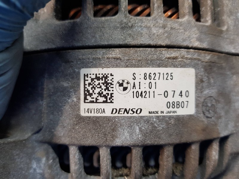 Recambio de alternador para bmw x2 (f39) xdrive referencia OEM IAM 12318627125 8627125 