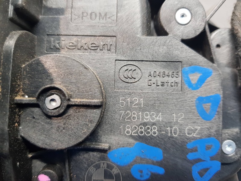 Recambio de cerradura puerta delantera derecha para bmw x2 (f39) xdrive referencia OEM IAM 51217281934  