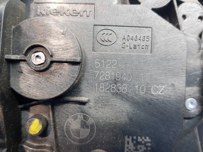 Recambio de cerradura puerta trasera derecha para bmw x2 (f39) xdrive referencia OEM IAM 51227281940  