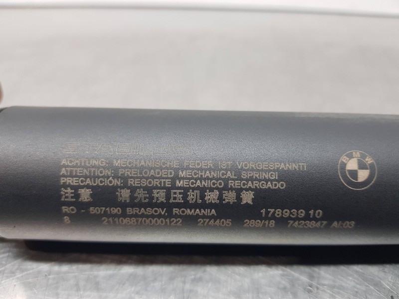 Recambio de amortiguadores maletero / porton para bmw x2 (f39) xdrive referencia OEM IAM 51249465654  