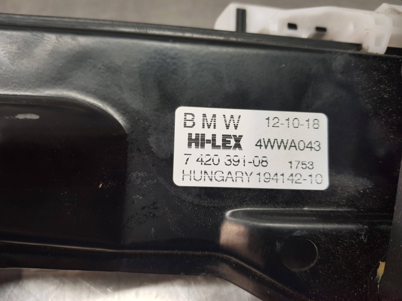 Recambio de elevalunas delantero izquierdo para bmw x2 (f39) xdrive referencia OEM IAM 67627473087 51337462603 7420391