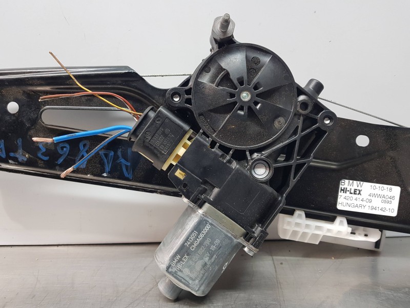 Recambio de elevalunas trasero derecho para bmw x2 (f39) xdrive referencia OEM IAM 67627473090 7420414 51357462606