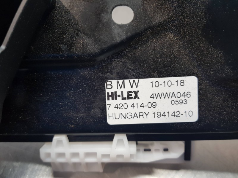 Recambio de elevalunas trasero derecho para bmw x2 (f39) xdrive referencia OEM IAM 67627473090 7420414 51357462606