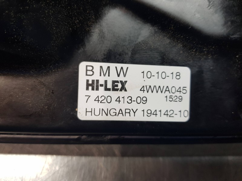 Recambio de elevalunas trasero izquierdo para bmw x2 (f39) xdrive referencia OEM IAM 67627473089 51357462605 