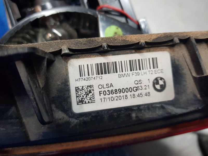 Recambio de piloto trasero izquierdo interior para bmw x2 (f39) xdrive referencia OEM IAM 63217420747 63217420747 7420747