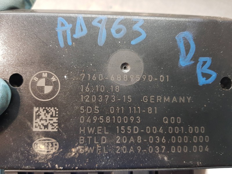 Recambio de modulo electronico para bmw x2 (f39) xdrive referencia OEM IAM 71606889590 6889590 