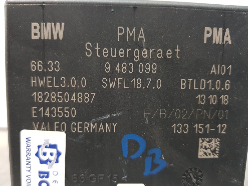 Recambio de modulo electronico para bmw x2 (f39) xdrive referencia OEM IAM 66339483099 9483099 