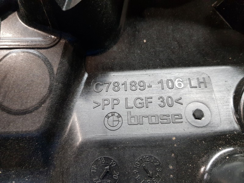 Recambio de elevalunas trasero izquierdo para bmw serie 3 berlina (g20) sport referencia OEM IAM 51358498855 7432235 