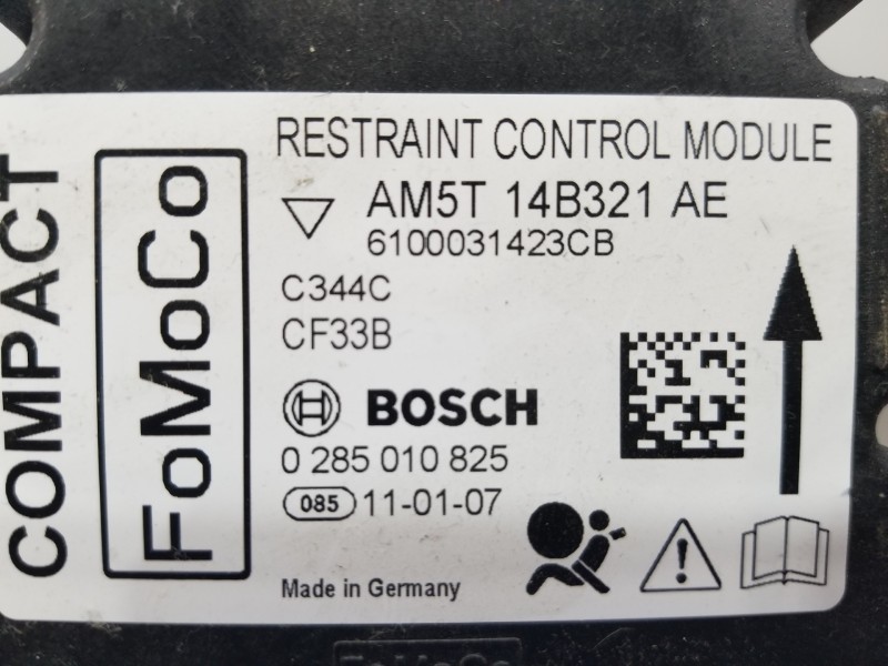 Recambio de kit airbag para ford grand c-max titanium referencia OEM IAM 2016391 AM51R04305EK1FI4 